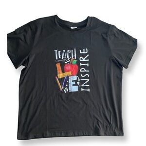 NWOT Teach Love Inspire T-Shirt Size 1XL